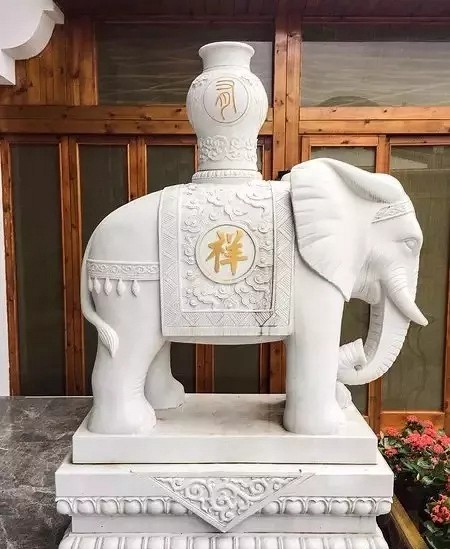 石雕瑞獸大象 | 寓意對(duì)美好生活的向往