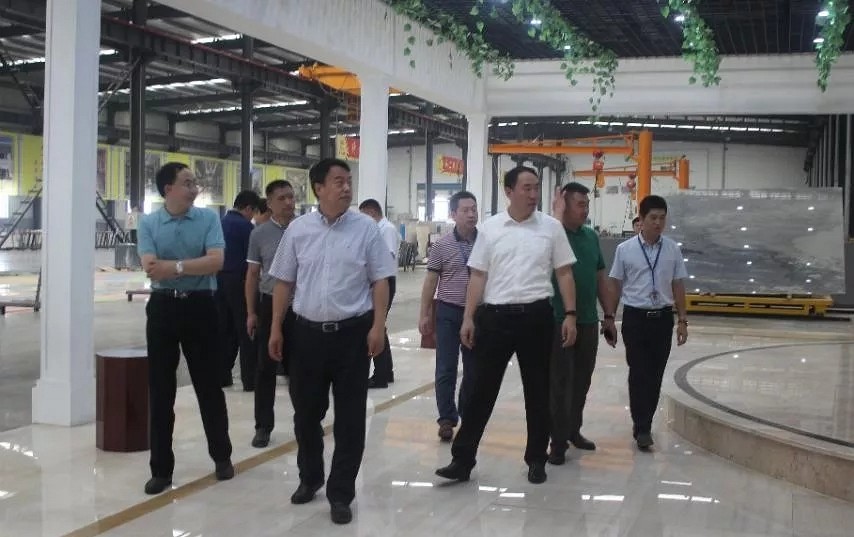 重慶市、浙江省山東商會考察團(tuán)分別蒞臨東升（平邑）國際石材產(chǎn)業(yè)園參觀考察