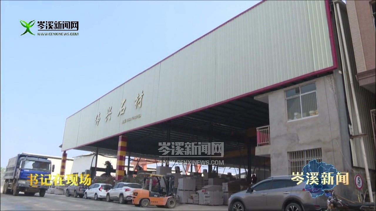 岑溪市委書記深入馬路鎮(zhèn)水平石材加工區(qū)協(xié)調(diào)解決園區(qū)建設(shè)