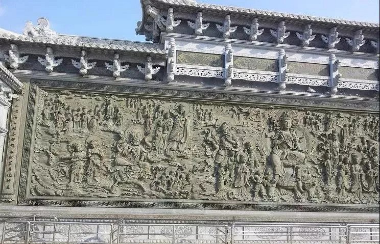 古建園林石雕之浮雕壁畫
