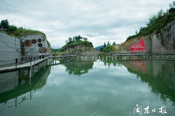 余小山礦山生態(tài)修復，為當?shù)卮迕裉峁┬蓍e旅游好去處