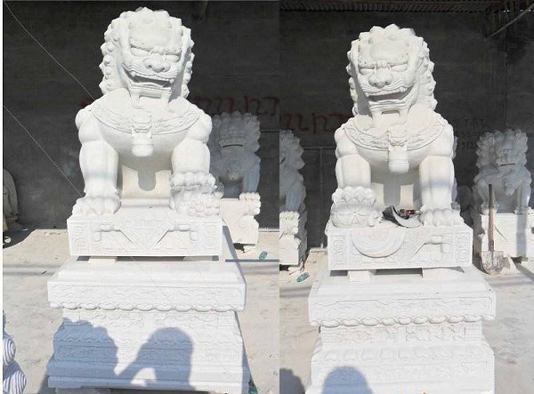 大門口擺石獅子有哪些講究？