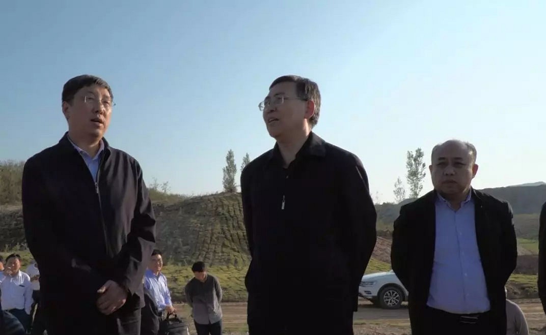 陳瑞峰到隨縣督導(dǎo)調(diào)研生態(tài)綠城建設(shè)工作，把隨縣建設(shè)成生態(tài)綠城