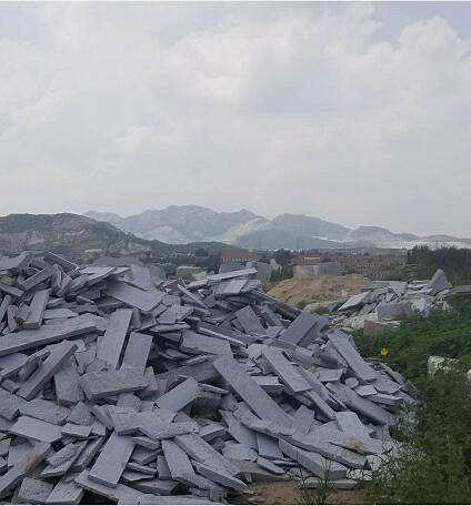 巴州和碩縣石材固廢處置中心項(xiàng)目完工