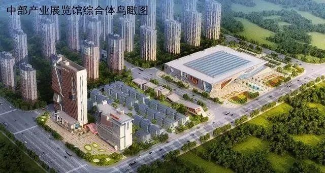 麻城中部石材產(chǎn)業(yè)展覽館綜合體項目完成概念性規(guī)劃設(shè)計方案
