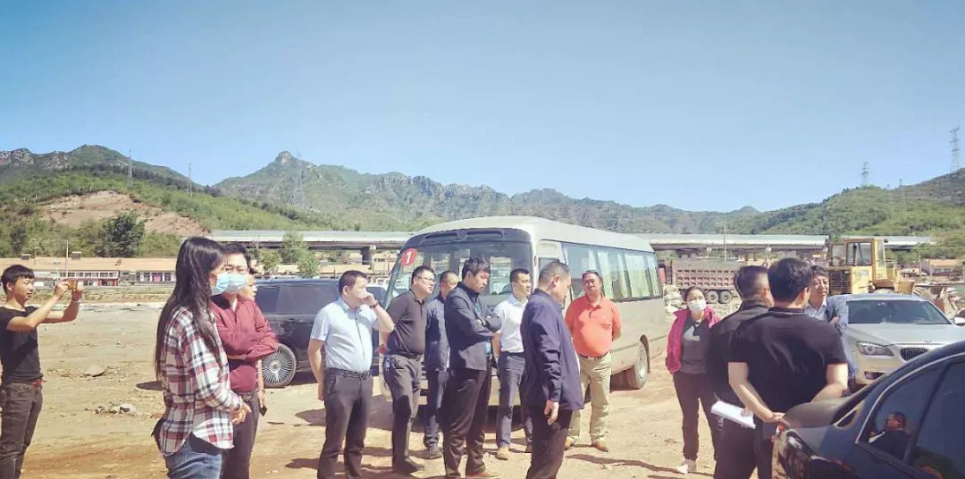 福建商會(huì)會(huì)長池會(huì)長一行到承德縣石材物流園調(diào)研