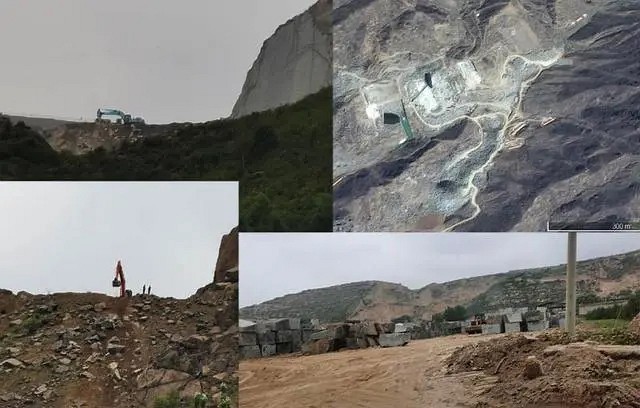 群眾來(lái)信：山西省五寨縣私挖濫采，石材廢料露天傾倒