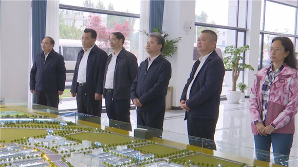 住建部副部長秦海翔來麻城調(diào)研