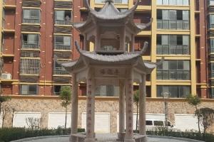 石雕涼亭