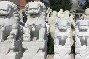 漢白玉獅子