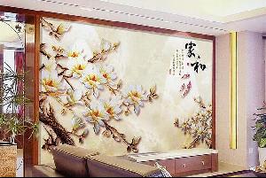 中式背景墻03