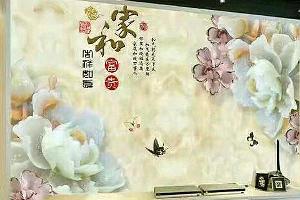 中式背景墻01