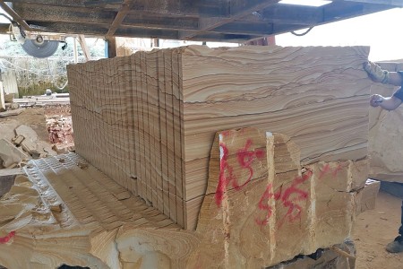精品山水紋定尺出口壁爐料