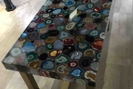 七彩瑪瑙桌