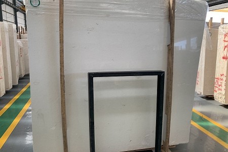 月光米黃大板展示