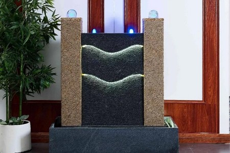 水幕墻透光屏風(fēng)款