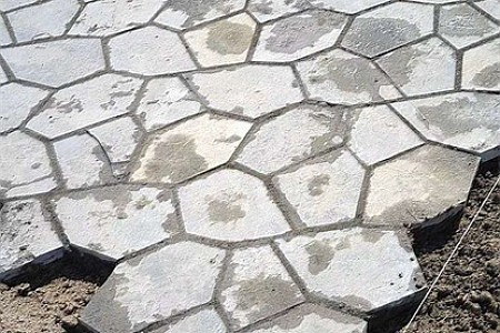 青石板碎拼
