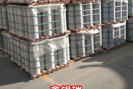 芝麻白擋車柱