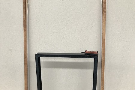 白沙米黃大板展示