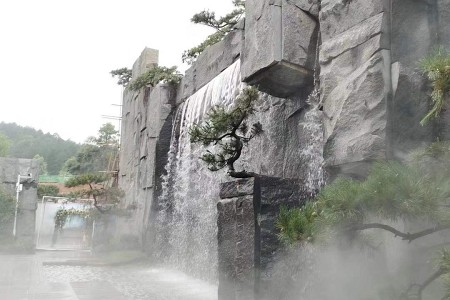 老礦芝麻黑背景墻