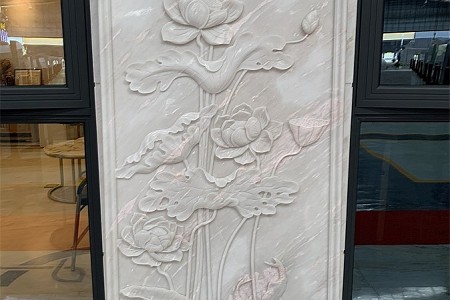 玫瑰彩虹浮雕