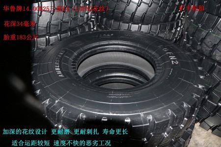 華魯全鋼系列輪胎 14.00R25 LOFN2