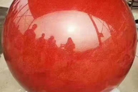 中國(guó)紅圓球