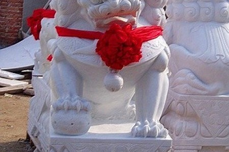 漢白玉獅子