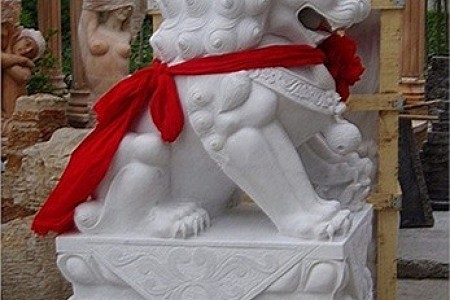 漢白玉獅子