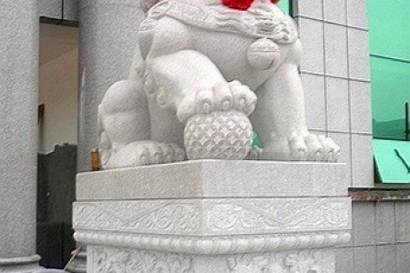 漢白玉獅子