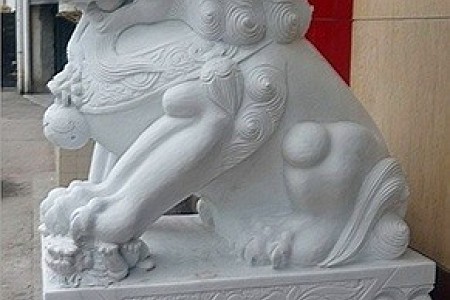 漢白玉獅子
