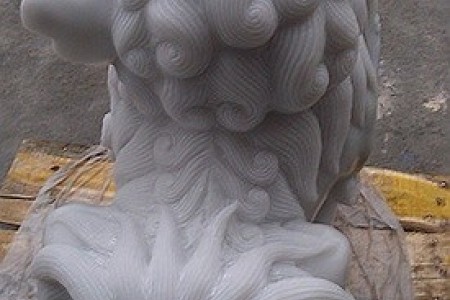 漢白玉獅子