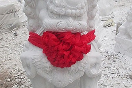 漢白玉獅子
