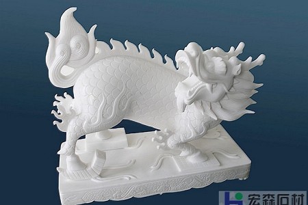 漢白玉麒麟