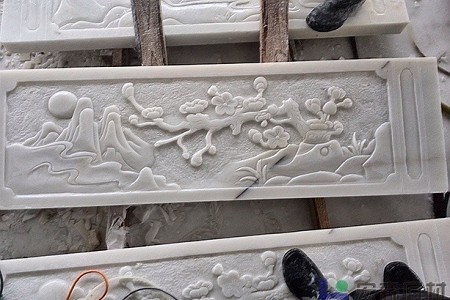 漢白玉浮雕