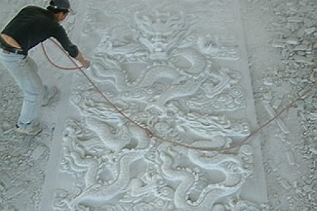 漢白玉浮雕