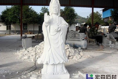 漢白玉佛像雕刻