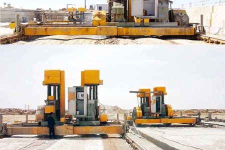 HKZS1600/1800/2000/2200/2500 雙機(jī)頭石材礦山組合鋸機(jī)