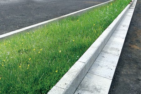 河南芝麻灰路沿石