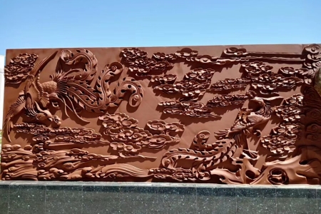 紅砂巖浮雕