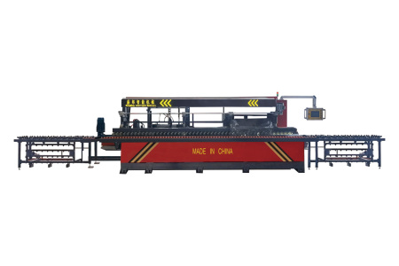 MB-3015全自動數(shù)控臥式磨邊機<13磨頭+背切(任意角度)>