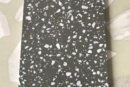 水磨石晨雪灰