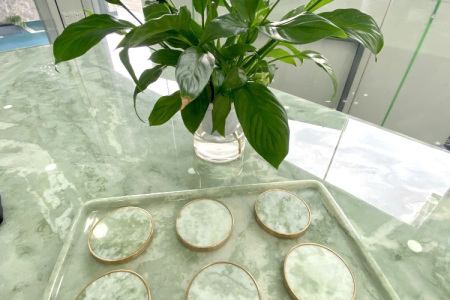蒂芙尼綠茶盤