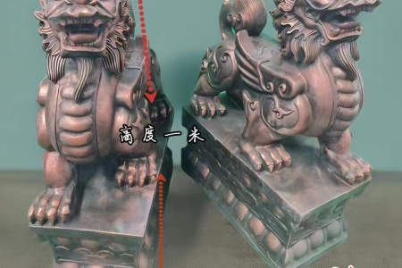仿古麒麟石雕