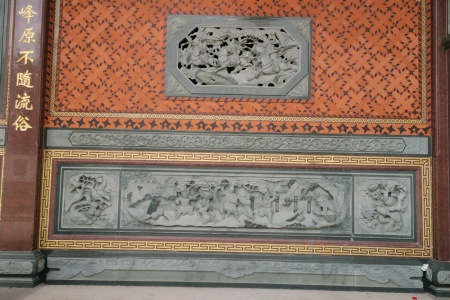 石雕花，龍柱，門當(dāng)戶對(duì)，婁空雕花
