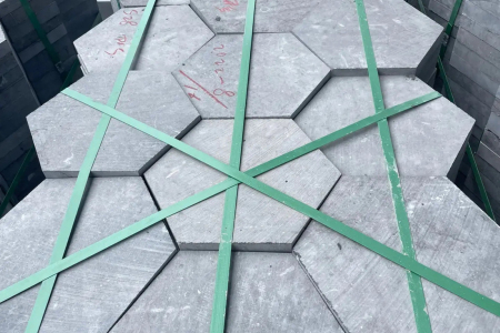 黑青石六角拼