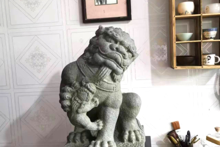 青石動物雕刻