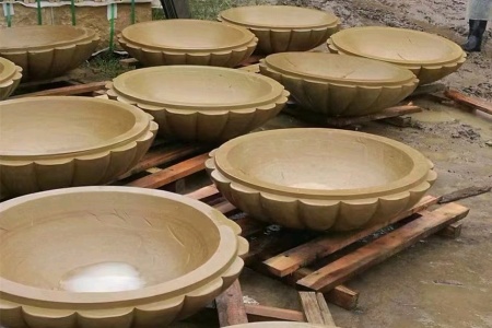花盆，水池