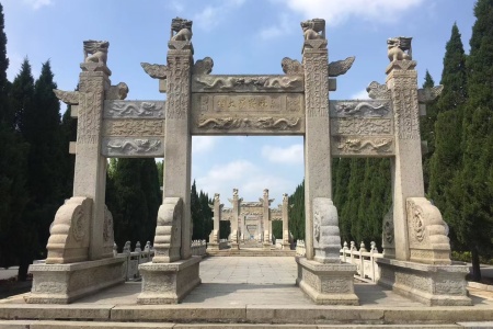 做舊牌樓