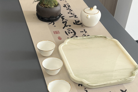 奢石茶盤